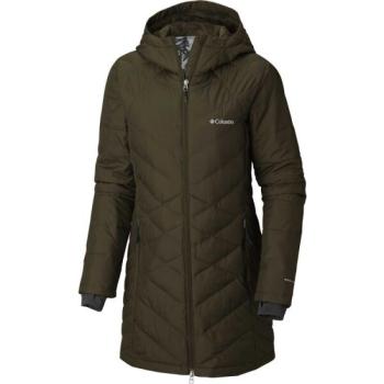 Columbia HEAVENLY HOODED LONG JACKET Női hosszított kabát, khaki, méret kép