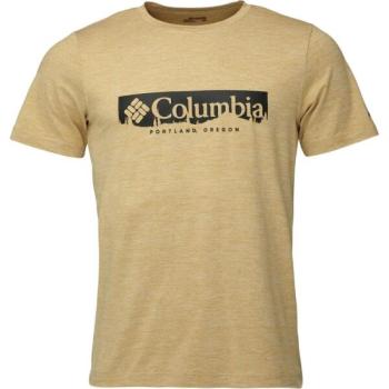 Columbia KWICK HIKE GRAPHIC SS TEE Férfi póló, bézs, méret kép