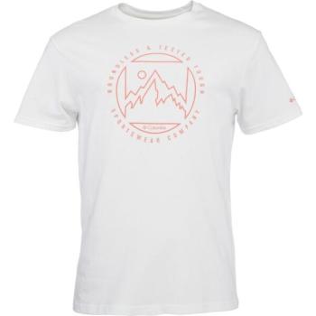 Columbia M RAPID RIDGE GRAPHIC TEE Férfi póló, fehér, méret kép