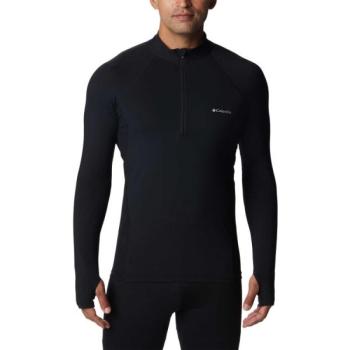 Columbia MIDWEIGHT STRETCH LONG SLEEVE HALF ZIP Férfi funkcionális felső, fekete, méret kép