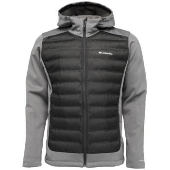 Columbia OUT-SHIELD INSULATED FULL ZIP HOODIE Férfi hibrid kabát, sötétszürke, méret kép