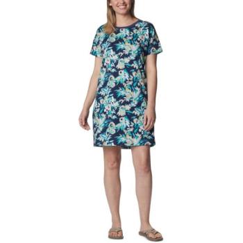 Columbia PARK™ PRINTED DRESS Női ruha, sötétkék, méret kép