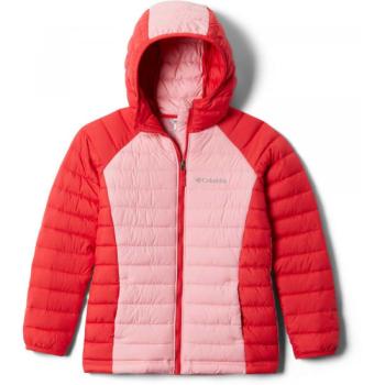 Columbia POWDER LITE GIRLS HOODED JACKET Gyerek dzseki, lazac, méret kép