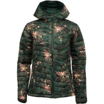 Columbia POWDER LITE HOODED JACKET Női kabát, sötétzöld, méret kép