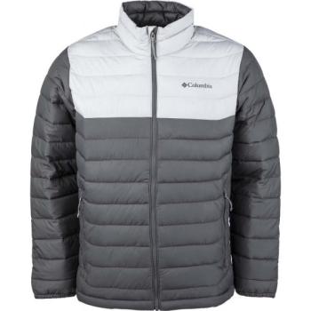 Columbia POWDER LITE JACKET Férfi télikabát, sötétszürke, méret kép