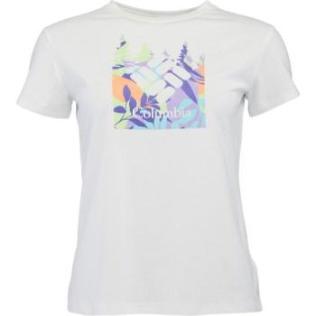 Columbia SUN TREK SS GRAPHIC TEE Női póló, fehér, méret kép