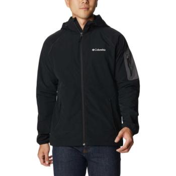 Columbia TALL HEIGHTS HOODED SOFT Férfi softshell kabát, fekete, méret kép