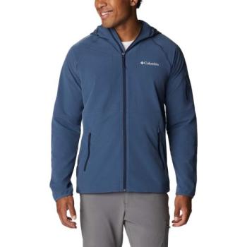 Columbia TALL HEIGHTS HOODED SOFT Férfi softshell kabát, kék, méret kép