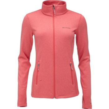 Columbia W PARK VIEW GRID FLEECE FULL ZIP Női pulóver, lazac, méret kép