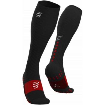 Compressport FULL SOCKS RECOVERY Kompressziós térdzokni, fekete, méret kép