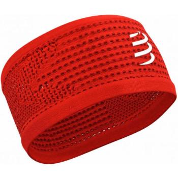 Compressport HEADBAND ON/OFF Sportos futó fejpánt, piros, méret kép