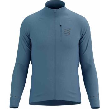 Compressport HURRICANE WINDPROOF JACKET M Férfi széldzseki, kék, méret kép