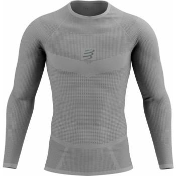 Compressport ON/OFF BASE LAYER LS TOP M Férfi funkcionális felső, szürke, méret kép