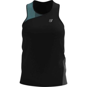 Compressport PERFORMANCE SINGLET W Női futótop, fekete, méret kép