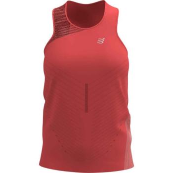 Compressport PERFORMANCE SINGLET W Női futótop, lazac, méret kép