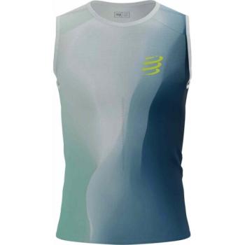 Compressport PERFORMANCE TANK M Férfi ujjatlan felső futáshoz, fehér, méret kép