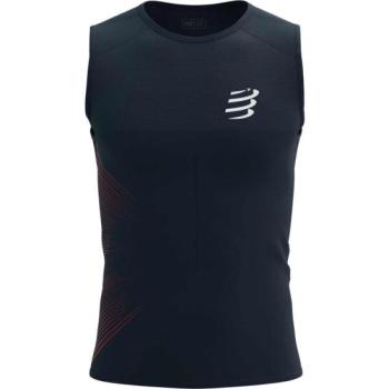 Compressport PERFORMANCE TANK M Férfi ujjatlan felső futáshoz, fekete, méret kép