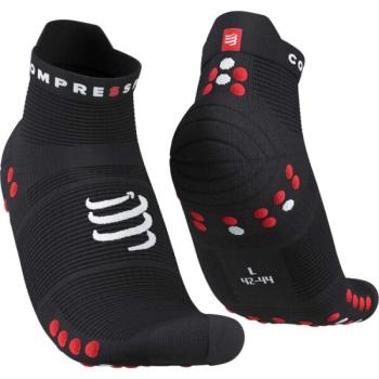 Compressport PRO RACING SOCKS V4.0 RUN Futózokni, fekete, méret kép