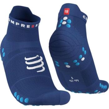 Compressport PRO RACING SOCKS V4.0 RUN Futózokni, kék, méret kép