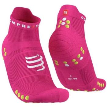 Compressport PRO RACING SOCKS V4.0 RUN Futózokni, rózsaszín, méret kép