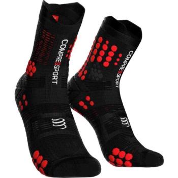 Compressport RACE V3.0 TRAIL Futózokni, fekete, méret kép