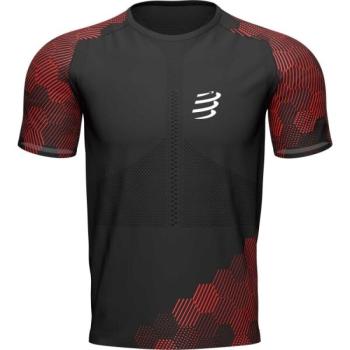 Compressport RACING SS TSHIRT M Férfi póló futáshoz, fekete, méret kép