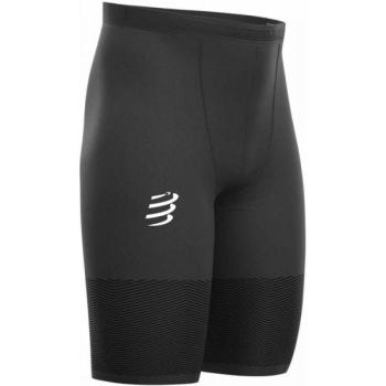 Compressport RUN UNDER CONTROL SHORT Férfi kompressziós futónadrág, fekete, méret kép