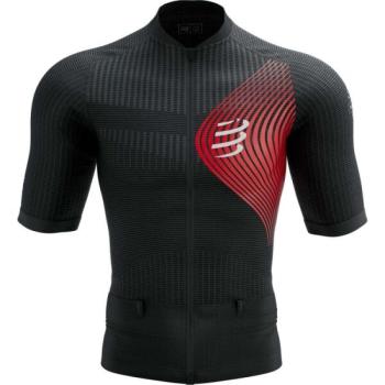 Compressport TRAIL POSTURAL SS TOP Férfi futómez, fekete, méret kép