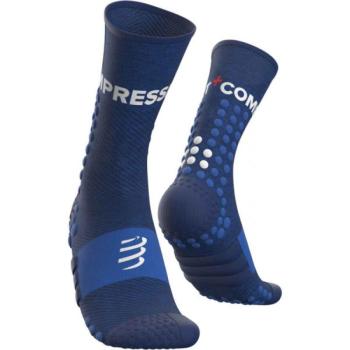 Compressport ULTRA TRAIL SOCKS Futózokni, kék, méret kép