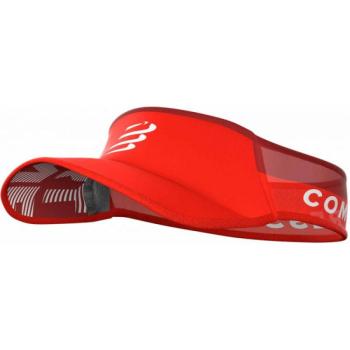 Compressport VISOR ULTRALIGHT Napellenző futáshoz, piros, méret kép