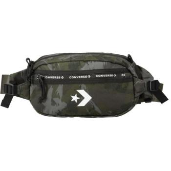 Converse PAINT CAMO TRANSITION SLING Crossbody táska, sötétzöld, méret kép