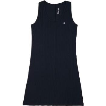 Converse SCOOP KNIT DRESS Női ruha, fekete, méret kép