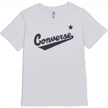 Converse SCRIPTED WORDMARK TEE Női póló, fehér, méret kép