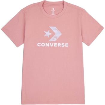 Converse SEASONAL STAR CHEVRON SS TEE Női póló, rózsaszín, méret kép