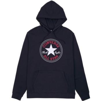 Converse STANDARD FIT CENTER FRONT LARGE CHUCK PATCH CORE PO HOODIE B Férfi pulóver, fekete, méret kép