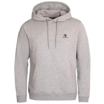 Converse STANDARD FIT LEFT CHEST STAR CHEV EMB CLASSIC HOODIE Uniszex pulóver, szürke, méret kép