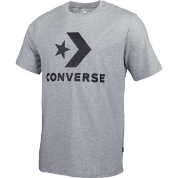 Converse STAR CHEVRON TEE Férfi póló, szürke, méret kép