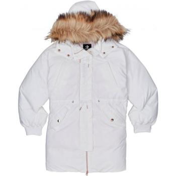 Converse WOMENS DOWN PARKA Női téli anorák, fehér, méret kép