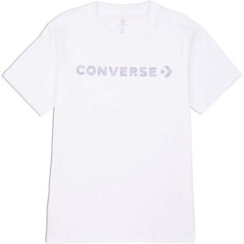 Converse WORDMARK SS TEE Női póló, fehér, méret kép