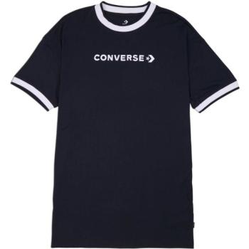 Converse WORDMARK TEE DRESS Női ruha, fekete, méret kép