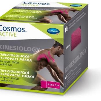 COSMOS Active Tape szalag, rózsaszín, 5 cm x 5 m kép