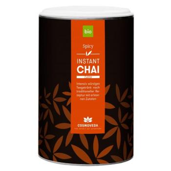 Cosmoveda Spicy Instant Chai Latte bio instant tea gyömbérrel és pippalival 180 g kép