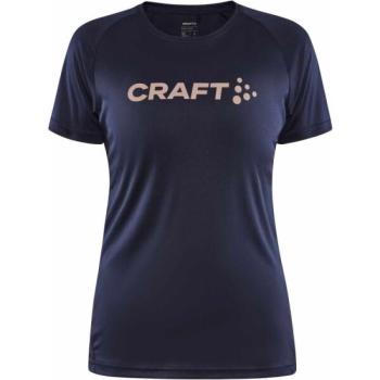 Craft CORE ESSENCE LOGO TEE W Női funkcionális póló, sötétkék, méret kép