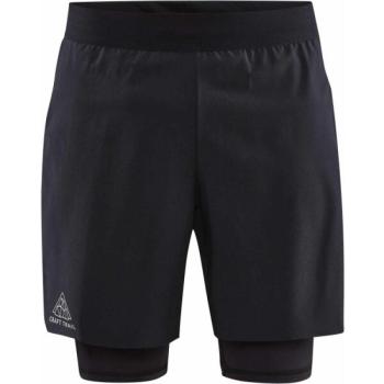 Craft PRO TRAIL 2IN1 SHORTS M Férfi rövidnadrág futáshoz, fekete, méret kép