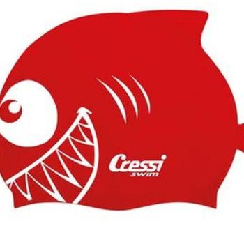 Cressi Kid Swimm Cap, piros kép