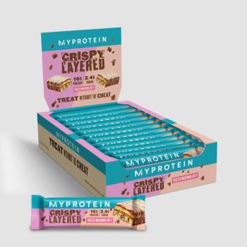 Crispy Layered Bar - 12 x 58g - Pörkölt mályvacukor kép