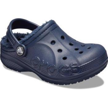 Crocs BAYA LINED CLOG K Gyerek papucs, sötétkék, méret 28/29 kép