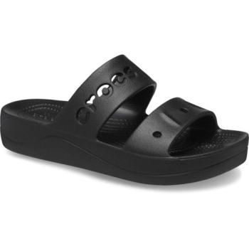 Crocs BAYA PLATFORM SANDAL Női papucs, fekete, méret 36/37 kép