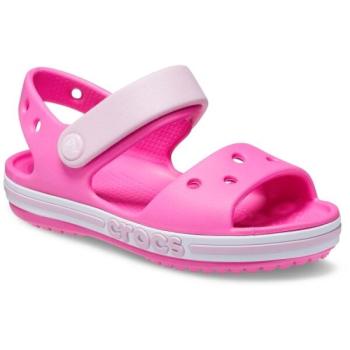 Crocs BAYABAND SANDAL K Gyerek szandál, rózsaszín, méret 28/29 kép