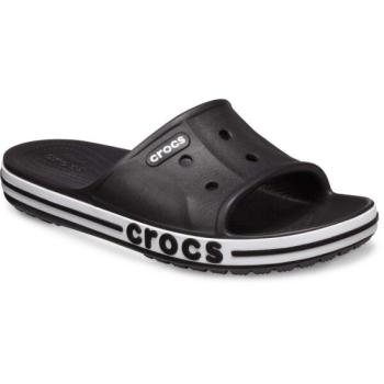 Crocs BAYABAND SLIDE Uniszex papucs, fekete, méret 38/39 kép